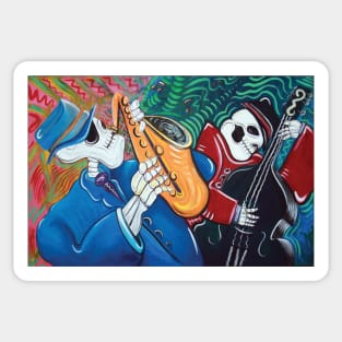 The Bad Blues Bone Band Sticker